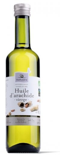 Huile d'Arachide vierge 50cl Huile d'Arachide vierge 50cl