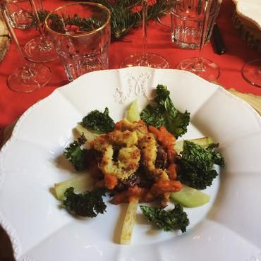 Aiguillettes de poulet au coco et aux choux, sauce aigre-douce Aiguillettes de poulet au coco et aux choux, sauce aigre-douce