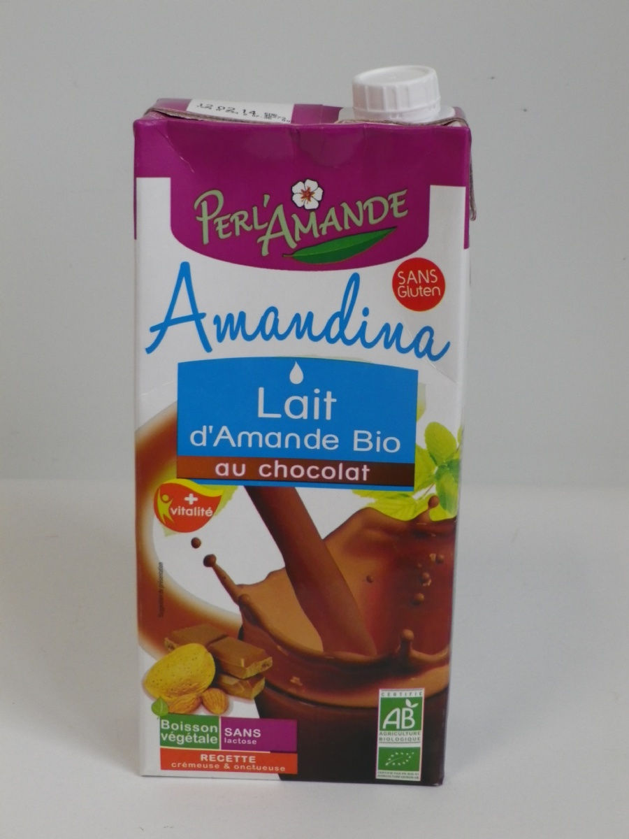 Amandina - Lait d'Amande Bio au chocolat 1l