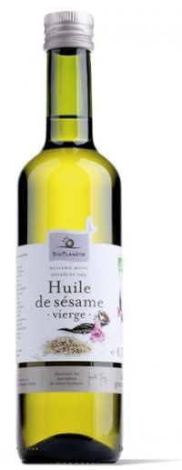 Huile de Sésame vierge 50cl Huile de Sésame vierge 50cl