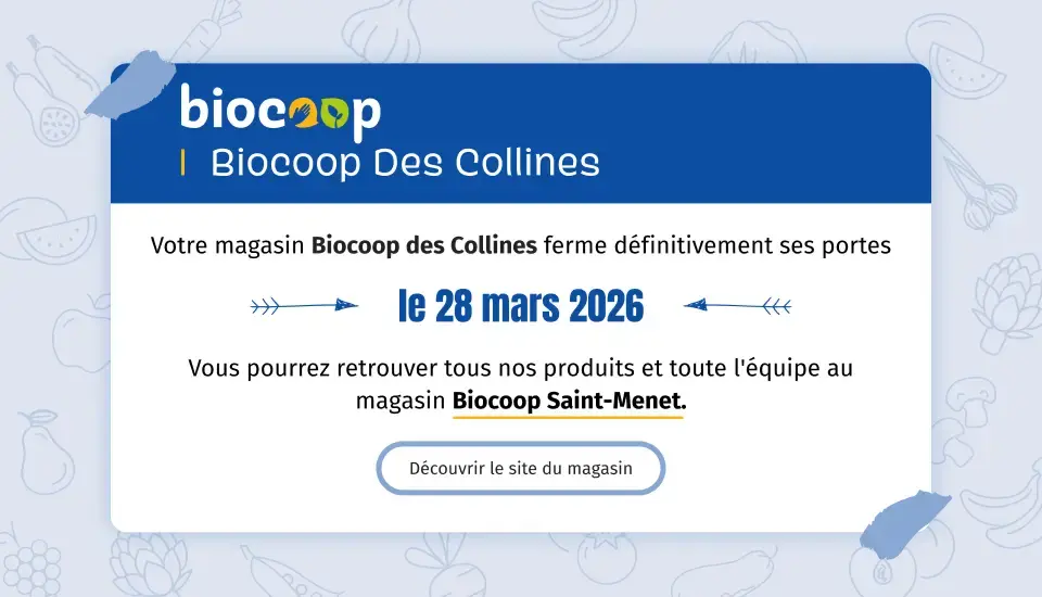Fermeture Biocoop Des Collines